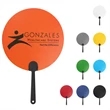 Plastic Hand Fan | https://www.bestnamebadges.com