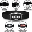 Camping LED Headlamp | https://www.bestnamebadges.com