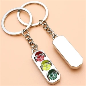 traffic light key chain