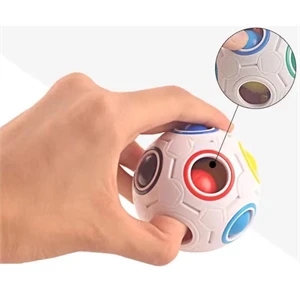 Rainbow Puzzle Ball Toy