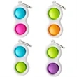 Bubble Popper Fidget Toy Keychain | https://www.bestnamebadges.com