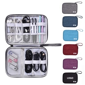 Electronic Cable Organizer Bag
