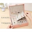 2 Layer Women Jewelry Box Organizer | https://www.bestnamebadges.com