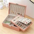 2 Layer Women Jewelry Box Organizer | https://www.bestnamebadges.com