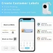 Wireless Smart Label Maker Machine Mini Printer | https://www.bestnamebadges.com