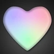 Light Up Aurora Heart Color Changing LED Pin | https://www.bestnamebadges.com