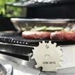 Stainless Steel BBQ Grill Scraper | https://www.bestnamebadges.com