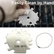 Stainless Steel BBQ Grill Scraper | https://www.bestnamebadges.com