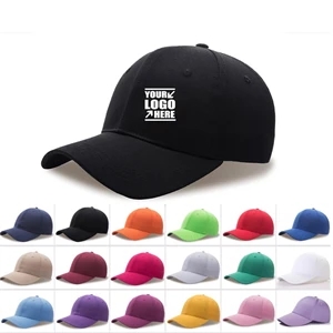 6-Panel Cotton Baseball Cap