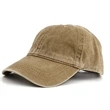 Washed Denim Baseball Cap | https://www.bestnamebadges.com