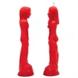 Human shape candle | https://www.bestnamebadges.com