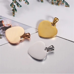 Heart shape tag