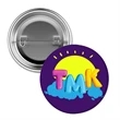 Full Color Lapel Pin Back Button | https://www.bestnamebadges.com