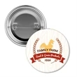 2" Full Color Pin Back Button | https://www.bestnamebadges.com