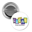 3" Full Color Pin Back Button | https://www.bestnamebadges.com