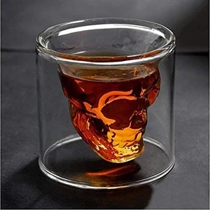 Skull Glass Drink Wine Cup