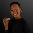 Flashing School Bus Pins | https://www.bestnamebadges.com