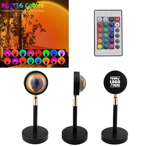 Sunset Lamp Projection with Remote Control