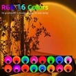 Sunset Lamp Projection with Remote Control | https://www.bestnamebadges.com