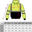 High Visibility  pull-over Hoodie | https://www.bestnamebadges.com