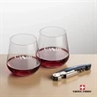 Swiss Force® Opener & Howden Stemless Wine | https://www.bestnamebadges.com