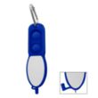 Push Pop Pen With Carabiner | https://www.bestnamebadges.com