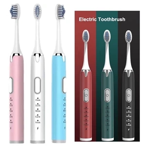 Rechargeable Smart Electric Toothbrush | https://www.bestnamebadges.com