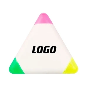 3-In-1 Triangle Highlighters | https://www.bestnamebadges.com