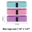 Exercise Resistance Hip Bands | https://www.bestnamebadges.com