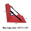 Portable Stadium Seat Cushion | https://www.bestnamebadges.com