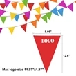 150' Top Economy Value Pennant | https://www.bestnamebadges.com