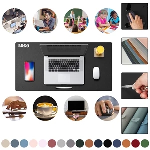 Waterproof PU Leather Desk Writing Mat