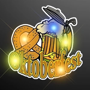 Oktoberfest Flashing Pin