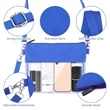 Transparent PVC Crossbody Purse | https://www.bestnamebadges.com