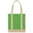 Non-Woven Two-Tone Shopper Tote Bag | https://www.bestnamebadges.com