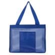 Sheer Striped Tote Bag | https://www.bestnamebadges.com