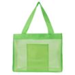 Sheer Striped Tote Bag | https://www.bestnamebadges.com