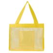 Sheer Striped Tote Bag | https://www.bestnamebadges.com