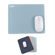 Leather Mouse Pad | https://www.bestnamebadges.com