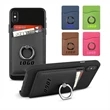 Cell Phone Leather Card Holder with Ring Stand | https://www.bestnamebadges.com