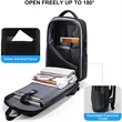Anti-Theft Hard Shell Backpack with USB Port | https://www.bestnamebadges.com