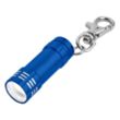 Mini Aluminum LED Flashlight With Key Clip | https://www.bestnamebadges.com