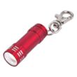 Mini Aluminum LED Flashlight With Key Clip | https://www.bestnamebadges.com