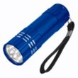 Aluminum LED Flashlight With Strap | https://www.bestnamebadges.com