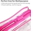 Clear PVC Toiletry Bag | https://www.bestnamebadges.com