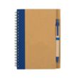 Eco-Inspired Spiral Notebook & Pen | https://www.bestnamebadges.com