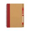 Eco-Inspired Spiral Notebook & Pen | https://www.bestnamebadges.com