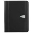 Eclipse Bonded Leather Zippered Portfolio With Calculator | https://www.bestnamebadges.com