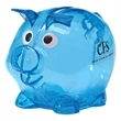 Mini Plastic Piggy Bank | https://www.bestnamebadges.com