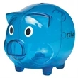 Plastic Piggy Bank | https://www.bestnamebadges.com